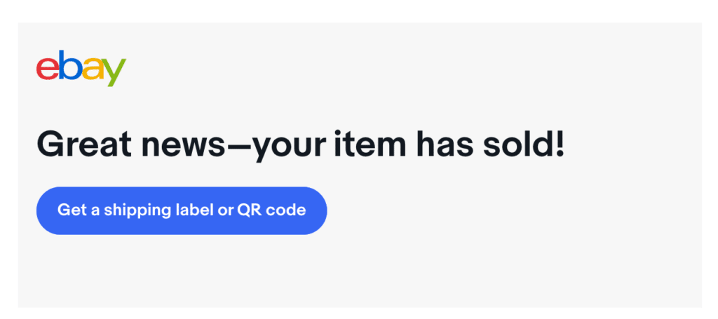 Apabila dapat email hasil jual barang di eBay memang berbunga hati