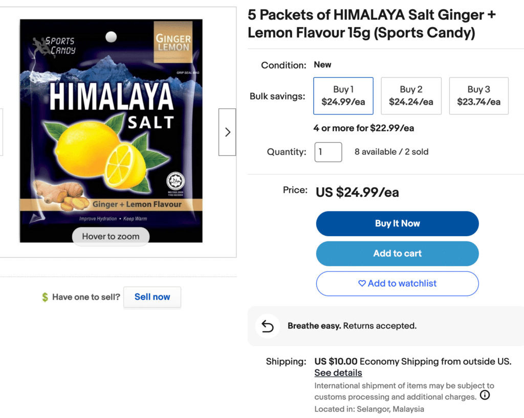 cara berniaga di ebay dengan jual gula-gula